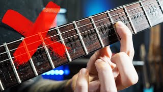 3 BAD Guitar Technique Habits 🚫