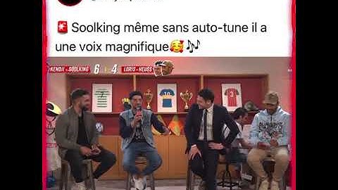 Soolking même sans-auto-tune il a une voix magnifique
