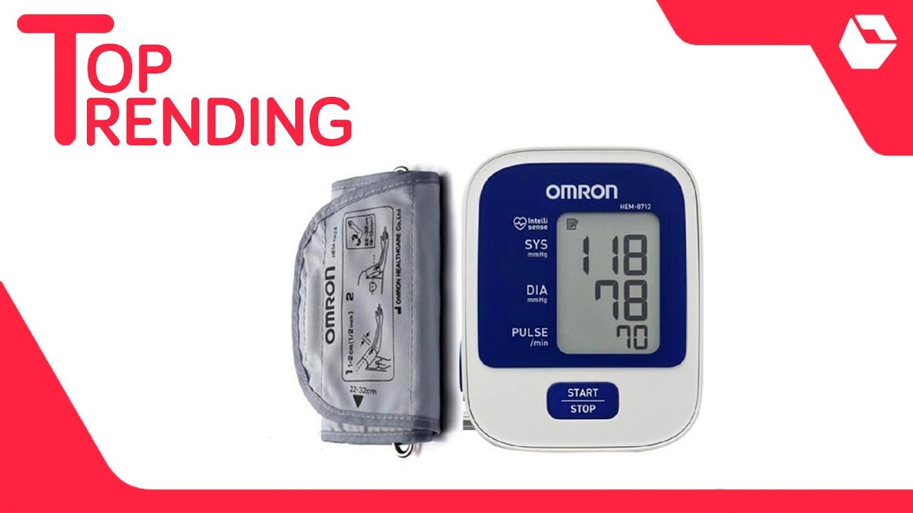  Omron HEM 8712 Blood Pressure Monitor : Health & Household