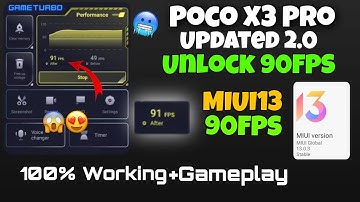 How to Enable 90Fps Poco X3 Pro | Pocox3 Pro 90FPS Enable | 90FPS in Poco X3 Pro⚡Miui 13 |TROLL LKY