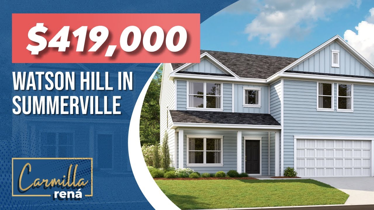 AMAZING Home In Summerville, SC! Watson Hill Property Tour YouTube