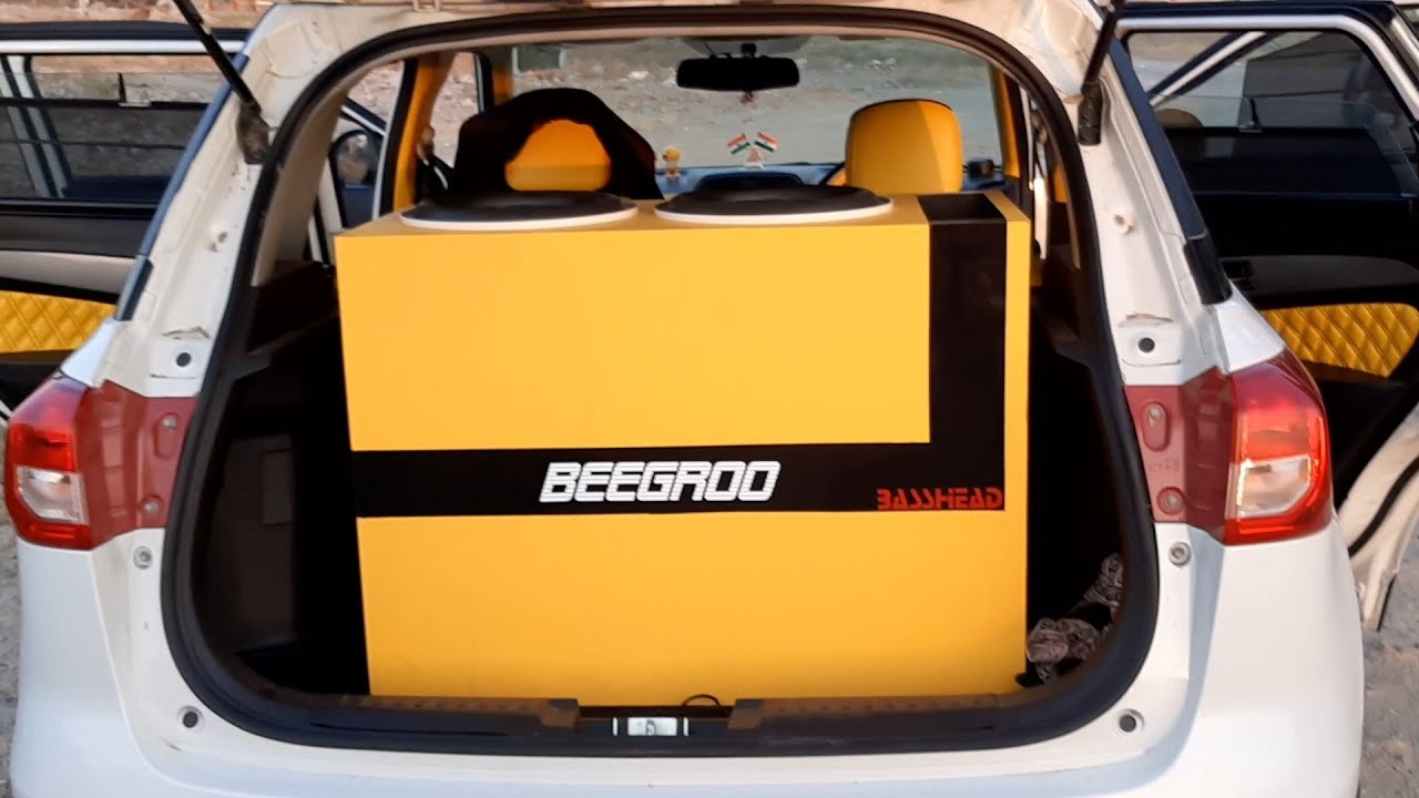 Crown Audio Subwoofer With Big Beegroo 