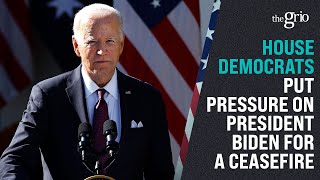 House Democrats Put Pressure on Pres. Joe Biden for a Ceasefire
Members of the Congressional “Squad” held a press conference Monday evening at the U.S. Capitol to pressure Pres. Joe Biden to call for a ceasefire in Gaza. theGrio’s Capitol Hill Correspondent Ashlee Banks (@ashleembanks) explains.
Connect with theGrio
Subscribe: @theGrio Politics
Instagram: https://www.instagram.com/theGrio/
Facebook: https://www.Facebook.com/theGrio/
Twitter: https://Twitter.com/theGrio
Website: https://theGrio.com/ House Democrats Put Pressure on Pres. Joe Biden for a Ceasefire