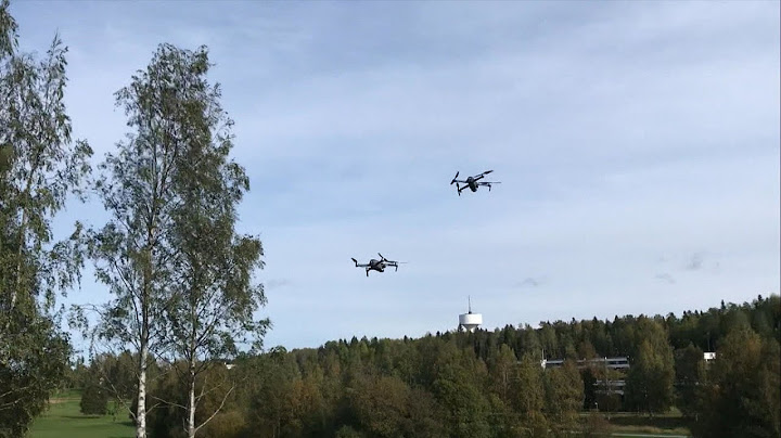 Rusning efter körkort för drönare - Nyheterna (TV4)