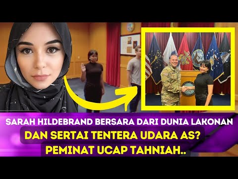 Sarah Hildebrand Bersara dari Dunia Lakonan dan Sertai Tentera Udara AS?