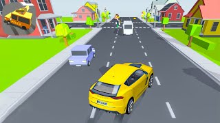 Traffic Drift 3D - Crazy Car Driver Mad Driving in Village (Android-iOS) Gameplay Generic Sport Car screenshot 5