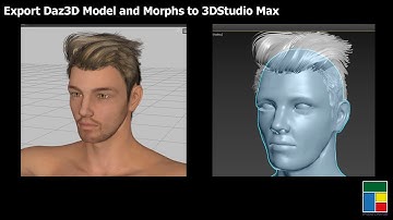 Export Model and Morphs from Daz3D to 3DS Max - Tutorial