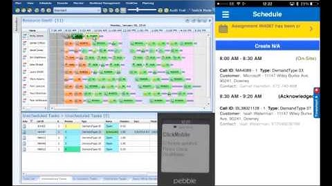ClickMobile and the Pebble Smart Watch