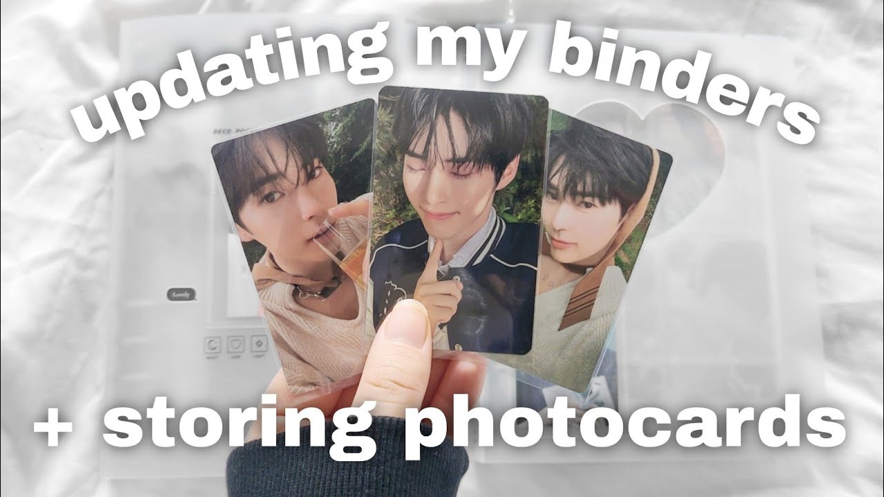 ✧ Storing Photocards + Updating My Binders #3 ft. ZEROBASEONE (지웅, 하오, 한빈, 유진) + LE SSERAFIM ✧