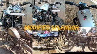 splendor modified bike