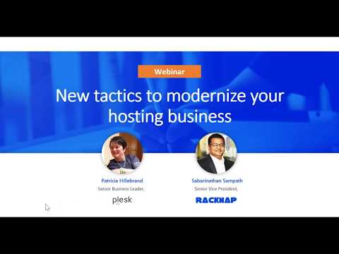 [Webinar] New tactics to modernize your hosting business