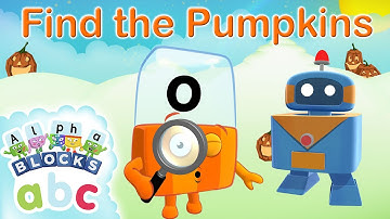 @officialalphablocks - Can you Find all the Pumpkins? 🎃 | Phonics | Halloween