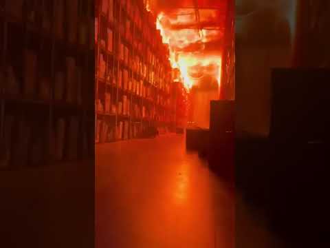Пожар на складе вайлдберриз спб шушары