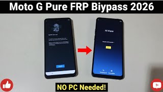 Moto G Pure Frp Bypass Android 12 Without Pc no Talkbackno Maps 100 Work 