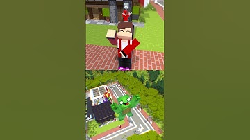 Mikey Is Really Flying Now! 🤣💨 - Maizen Minecaft Animation