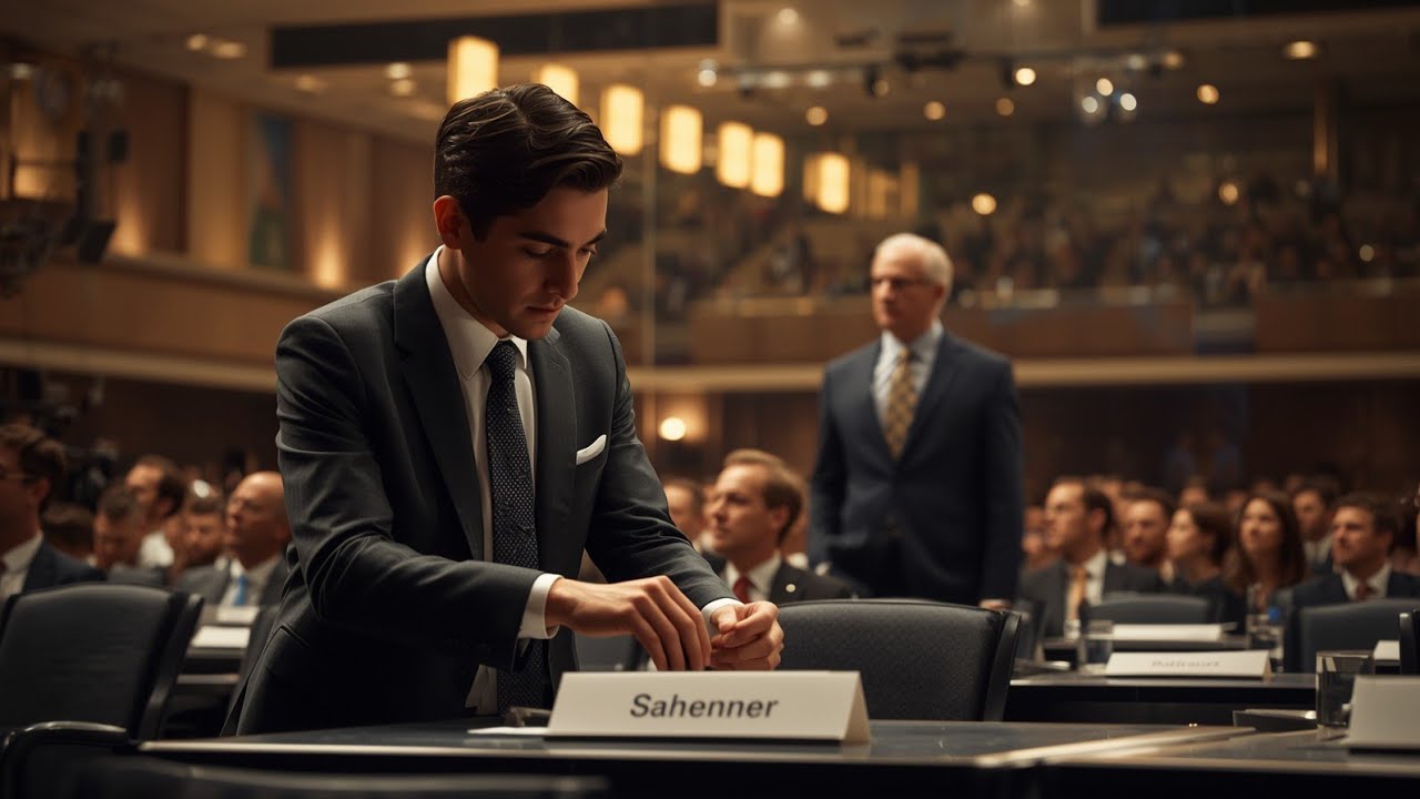 Скромный администратор исправил именную табличку на конференции — и генеральный директор наблюдал…