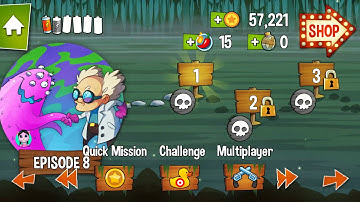 Swamp Attack - Episode 8. Level 1 Gameplay Android walkthrough