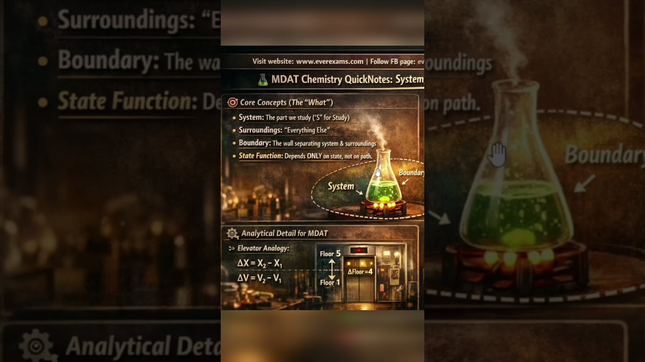 Thermochemistry; What is System, Surrounding and State function