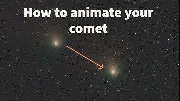 How to Make a Comet Timelapse in Siril