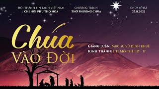 HTTL PHÚ THỌ HÒA -  Chương trình Thờ Phượng Chúa - 27/11/2022