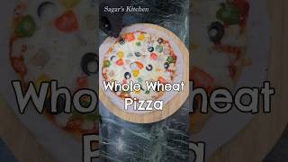 No Maida No Oven Fluffy and Moist Whole Wheat Pizza Atta Pizza #YouTubeShorts #Pizza #Viral #Shorts