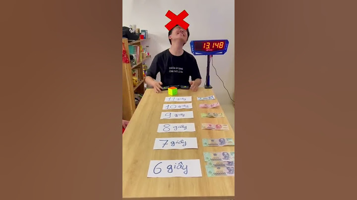 Gameshow chơi Rubik nhận số tiền thưởng KHỦNG || RUBIK BMT