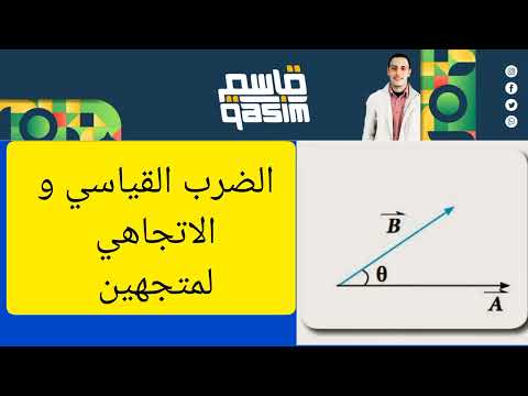 فيديو: عندما يكون حاصل الضرب القياسي لمتجهين سالبًا ، تكون الزاوية بينهما؟