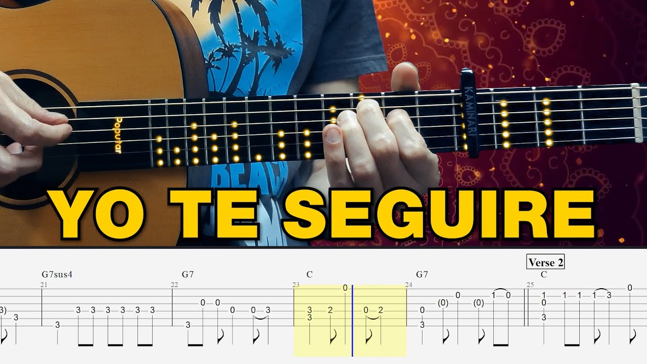 Letra De La Cancion Yo Te Seguire www.youtube.com