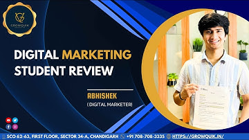 Digital Marketing Course in Chandigarh | Student Review | Abhishek