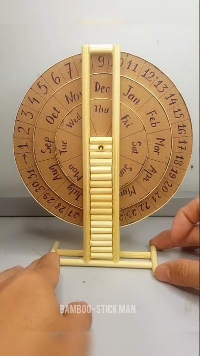 DIY Desk Calendar