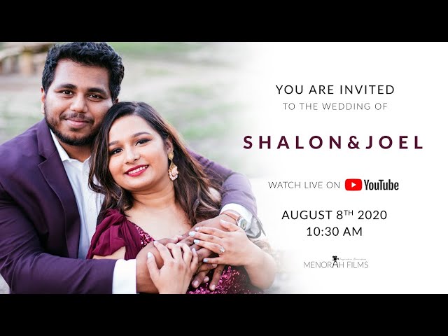 Shalon + Joel | 08.08.2020 | Wedding Ceremony | LiveStream