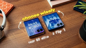 The REAL Differences - Galaxy Z Flip7 vs Motorola Razr 60 Ultra!