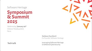 Symposium 2025 - SWHSec: Leveraging Software Heritage to enhance cybersecurity