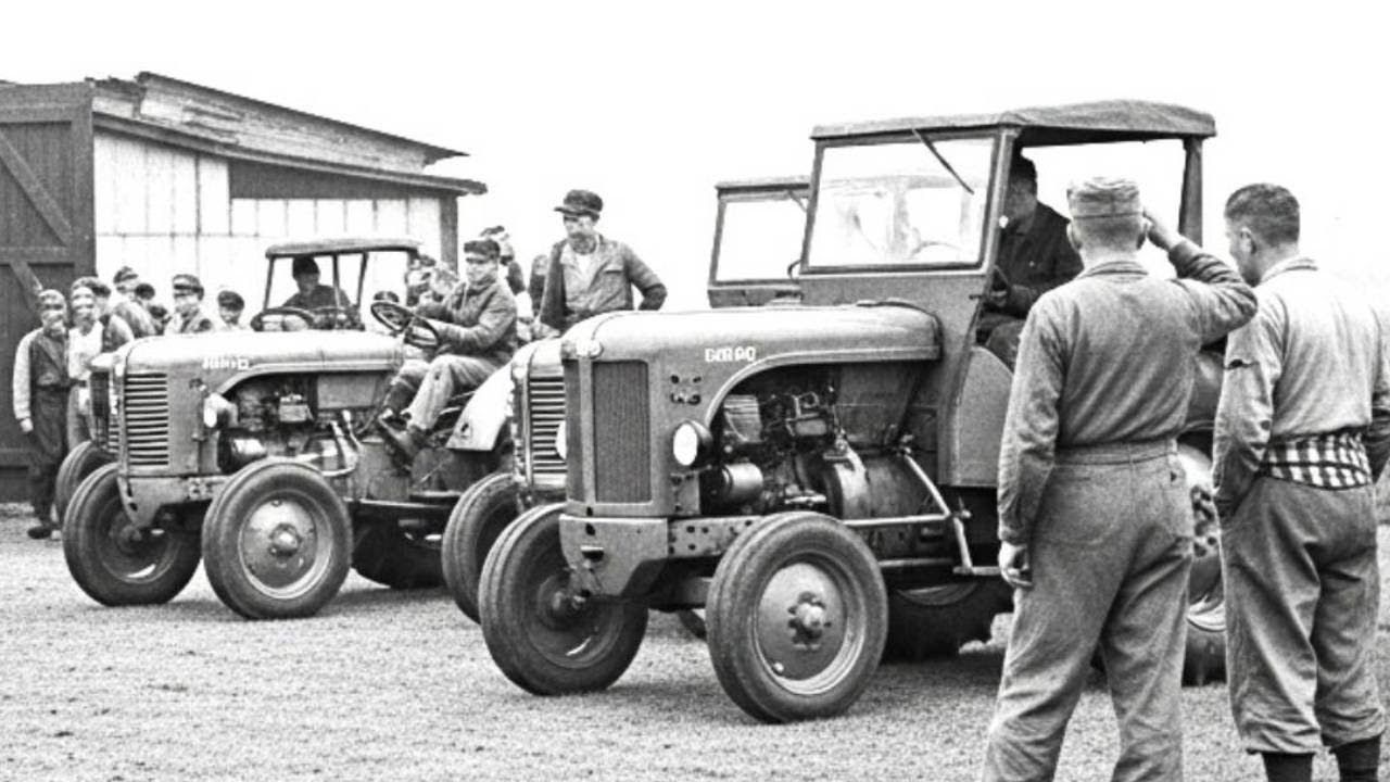 German POWs General Couldn't Believe American Farmers Owned More Tractors Each