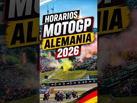 Video Horarios MotoGP Alemania ?? 2026