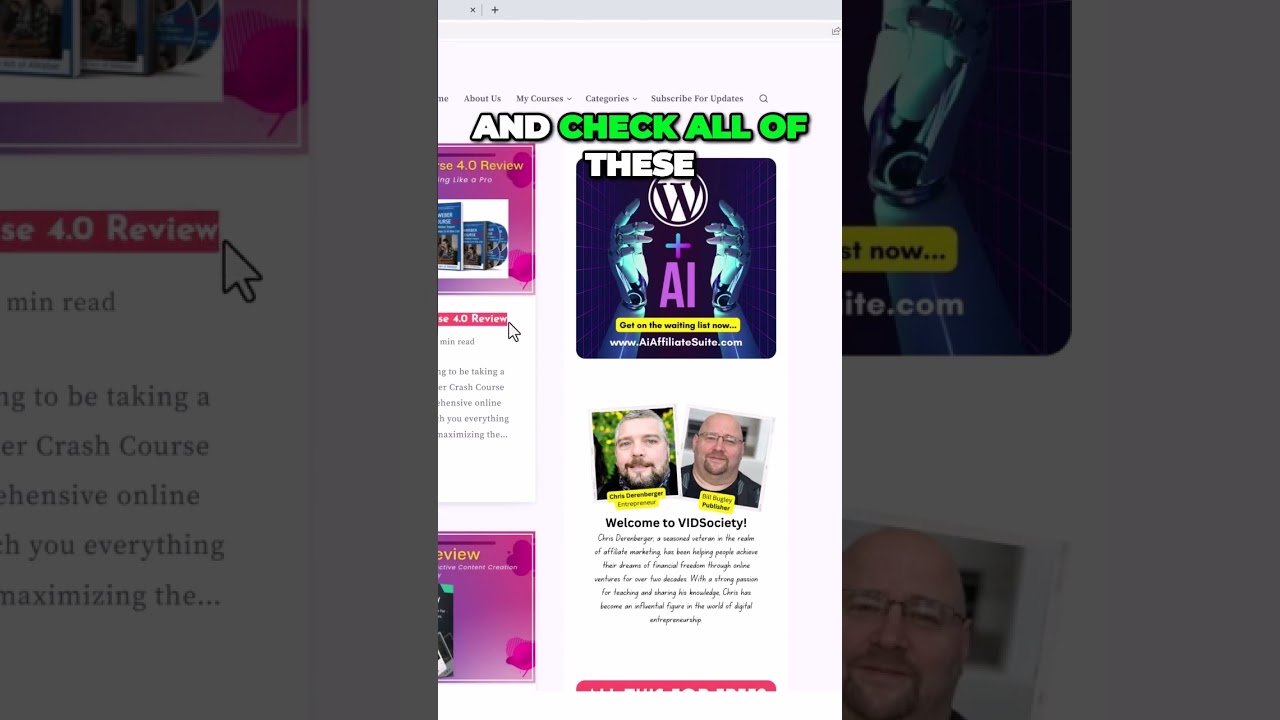 Ranking Affiliate Websites on Google with AI Wise Mind