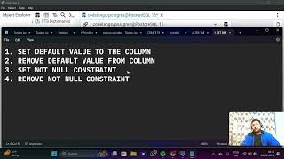 #DBMS| PostgreSQL | ALTER TABLE in details