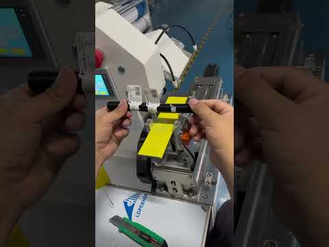 Wire and Hose Fold Labeling Machine with Date Printer High Precision Cable Sticker Applicator