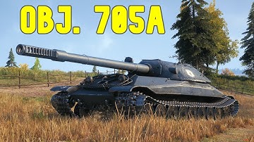 World of Tanks Object 705A - 3 Kills 10,2K Damage