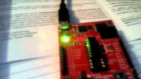MarkoeZ MSP430 Launchpad Video
