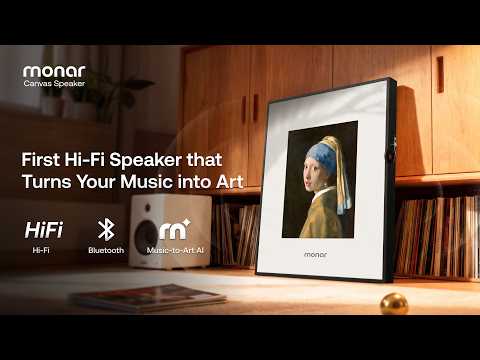 Live on Kickstarter | Monar Hi-Fi Canvas Speaker: Looks Like Music. Sounds Like Art.