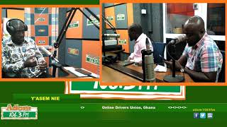 DWASO NSEM Y'ASEM NIE WITH ONLINE DRIVERS UNION GHANA (4-12-19)