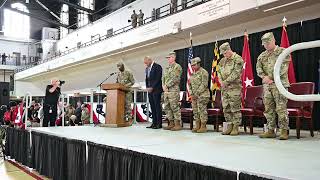Maryland National Guard TAG Change of Command Ceremony