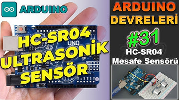 Arduino HC SR04 Mesafe Ölçümü