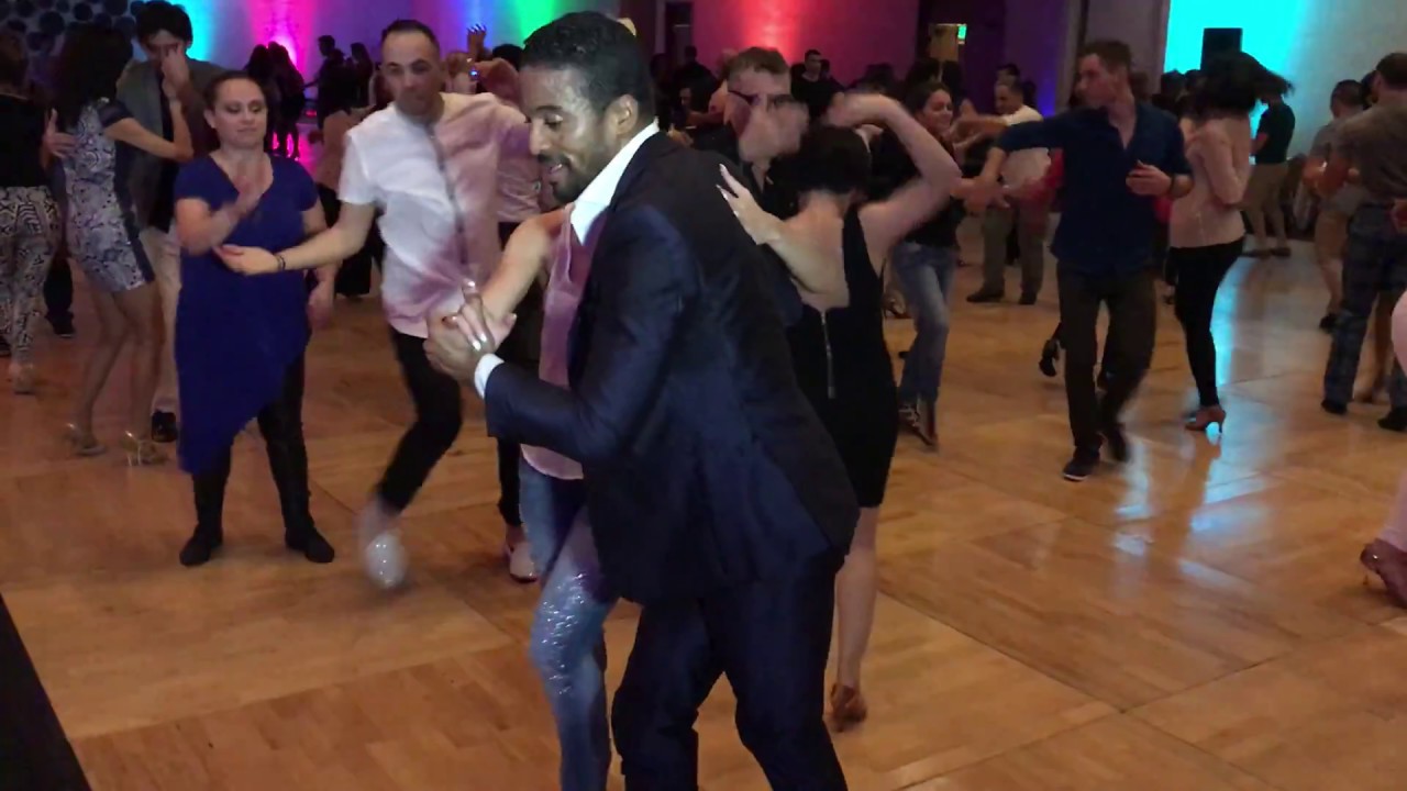 MAYKEL FONTS & ANITA SANTOS RUBIN SALSA CUBANA DANCE @ SEATTLE SALSA CONGRESS 2016