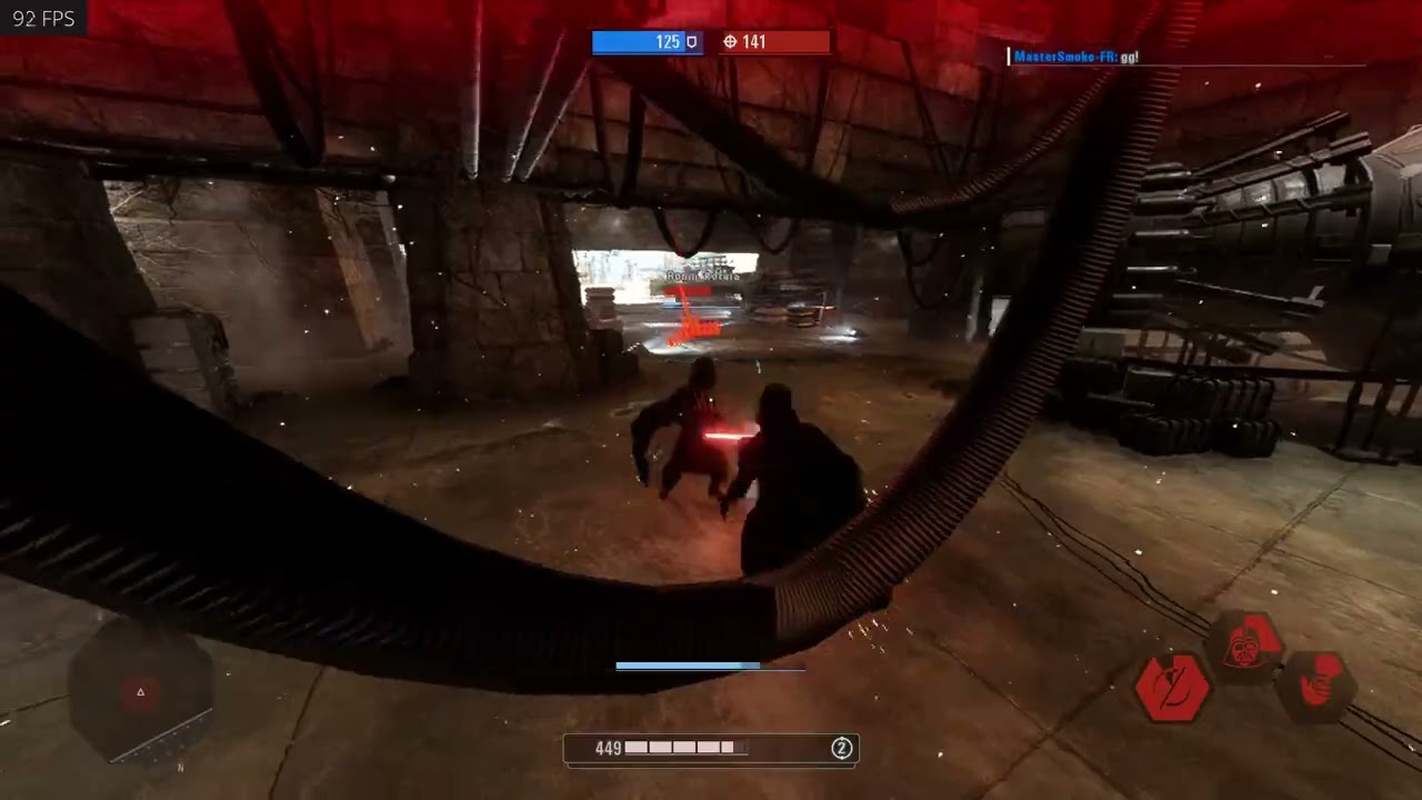 KYBER GAMEPLAY STAR WARS BATTLEFRONT 2 (private server) affrontement, showdown battle