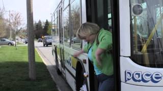 Getting Around on Pace: Part 4 - Getting Off Of The Bus