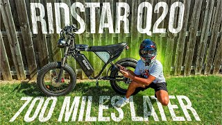 Ridstar Q20 The 30MPH Amazing Amazon E-bike | 700+ Miles later
