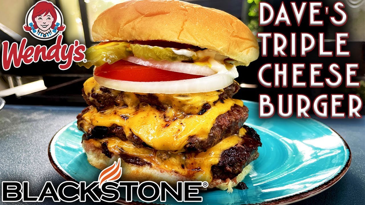 BETTER THAN THE ORIGINAL? WENDY'S DAVE'S TRIPLE CHEESEBURGER ON THE
