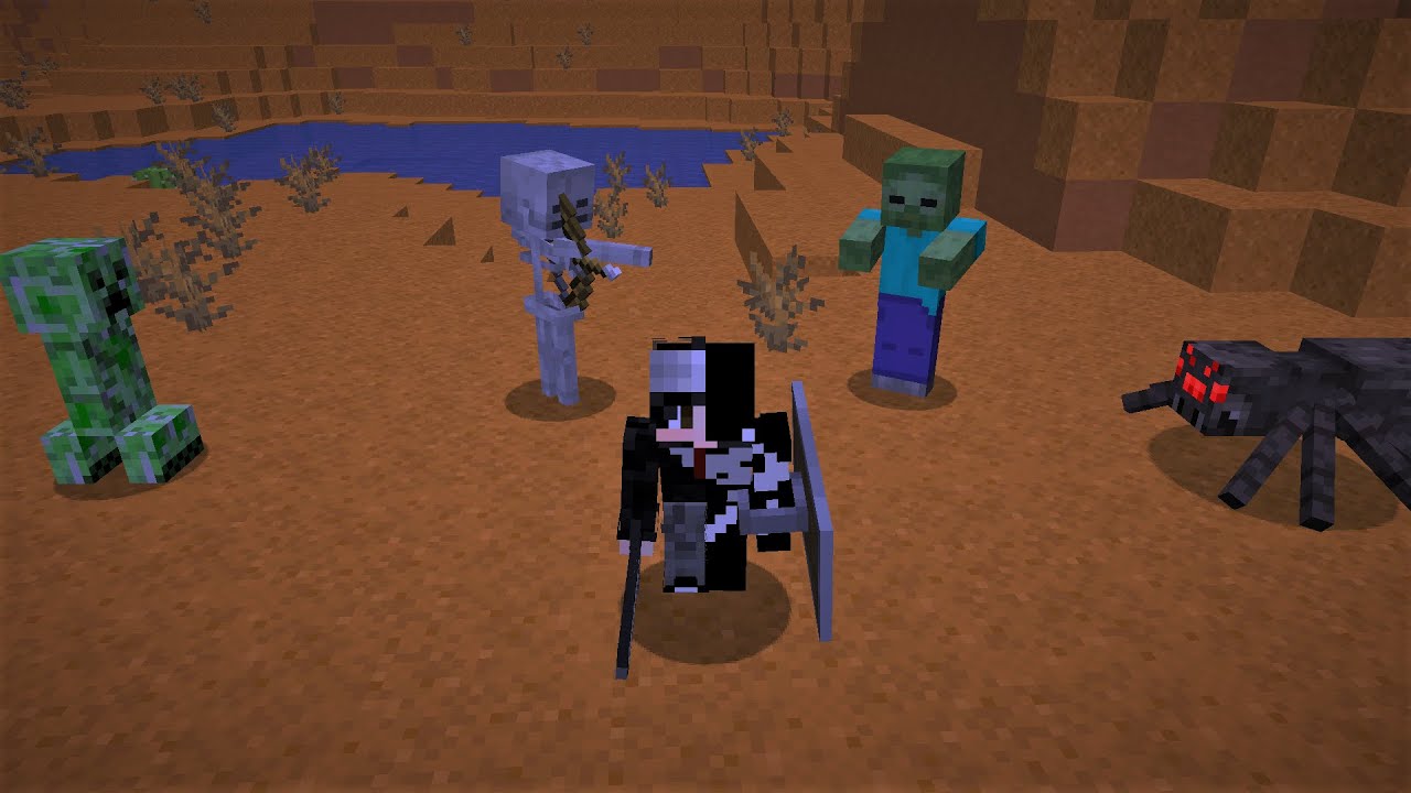 Beating Minecraft But Two People Control ONE Person